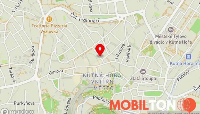 mapa KEBAB House Bone’Ma Rychlé občerstvení v Vnitřní Město