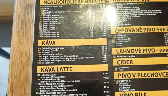 Kebab House Bonema Menu - Třída Tomáše Garrigue Masaryka 1077