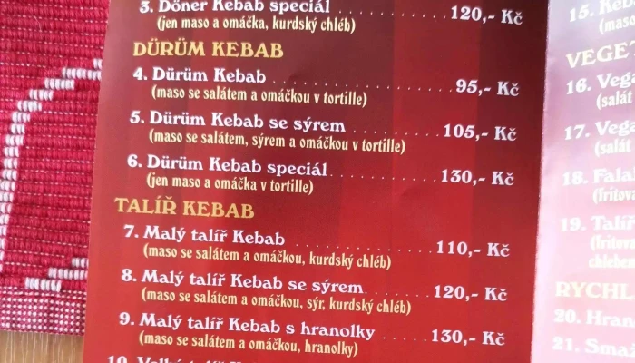 Kebab House Humpolec -  Hledam - Nerudova