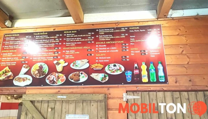 Kebab House Humpolec -  Menu - Nerudova