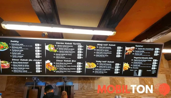Kebab House -  Menu - Nám. Dr. E. Beneše 2/28