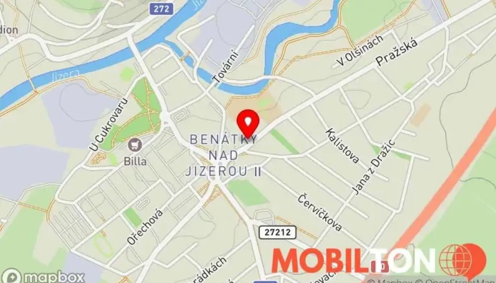 mapa Kebab House Mix Apetit Bistro, Rychlé občerstvení v Pražská 69