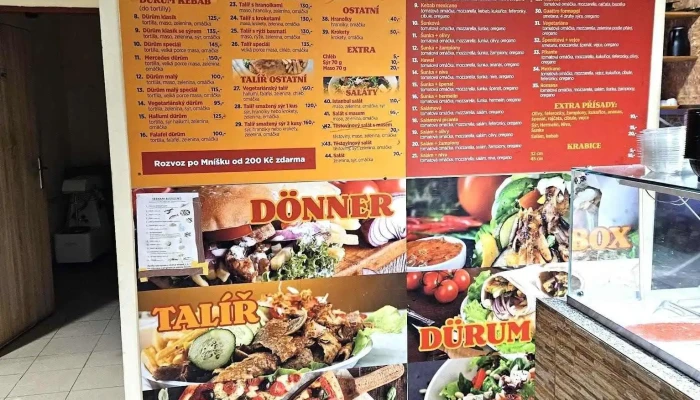 Kebab House Mnisek Pod Brdy Menu - Ke Škole 1388