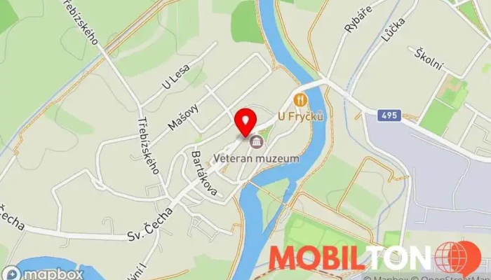 mapa Kebab House Uherský Ostroh Turecká restaurace v nám. sv. Ondřeje 33