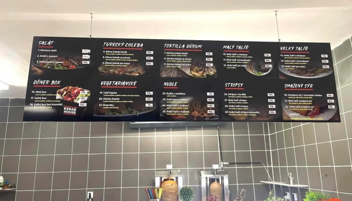 Kebab House Uhersky Ostroh Menu - Nám. Sv. Ondřeje 33