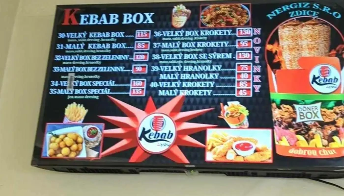 Kebab House Zdice -  Videa - Husova 62