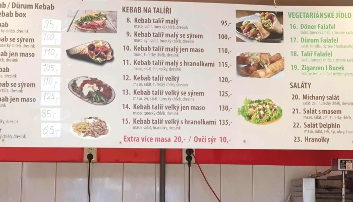 Kebab Odolena Voda -  Videa - Pod Tvrzí