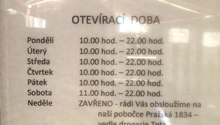 Kebab Sipka Menu - Pražská 1777