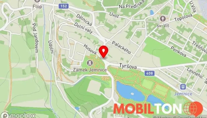 mapa KEBAP HOUSE Turecká restaurace v Tyršova