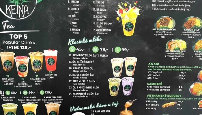 Keina -    Sushi Vietnamska Restaurace Katalog - Dolní 3088
