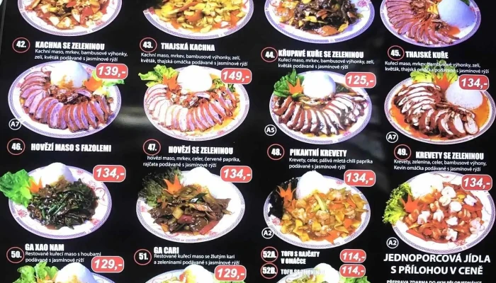 Kevin Sushi Bar -  Menu - Václavské Nám. 2409