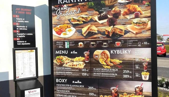 Kfc Benesov Menu - Červené Vršky 2402