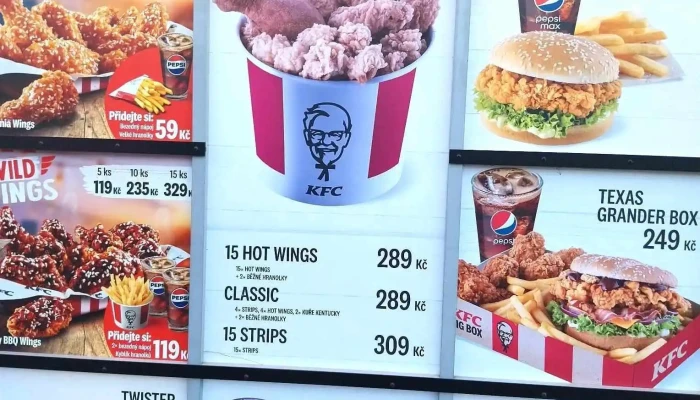 Kfc D5 Kraluv Dvur Dt Menu - Pod Dálnicí 329