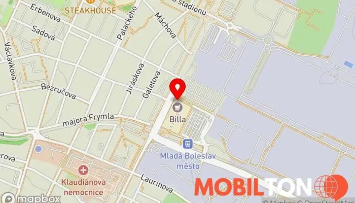 mapa KFC Mladá Boleslav Bondy C. Restaurace, Snídaňová restaurace, Kuřecí speciality, Restaurace specializovaná na kuřecí křidélka, Rychlé občerstvení v tř. Václava Klementa 1459