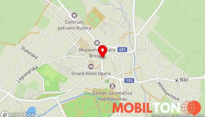 mapa King kebab Rychlé občerstvení v Březinova 37