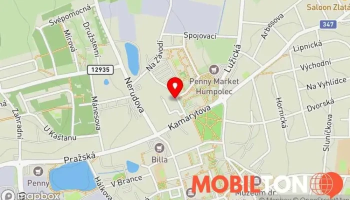 mapa KONZOOM Bistro, Cateringové služby, Obchod s potravinami v Na Závodí 533