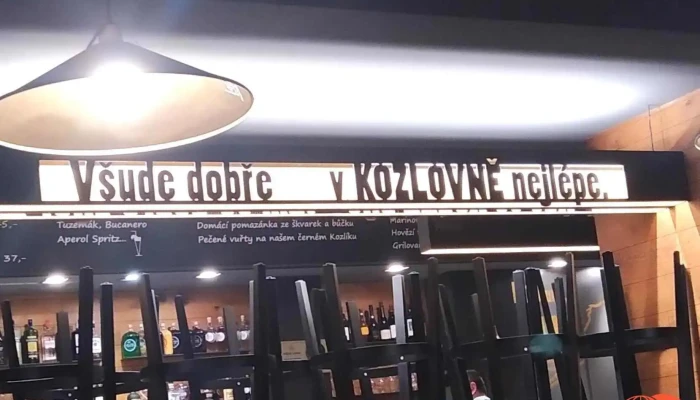 Kozlovna U Kabelky -  Menu - Moskevská 3114