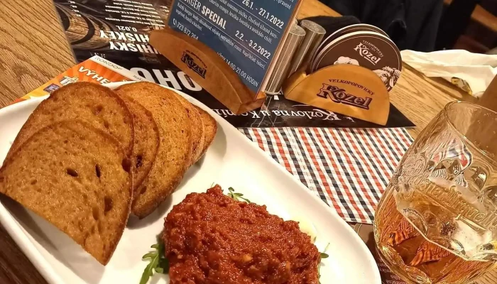 Kozlovna U Komina Menu - Na Severním Sídlišti I