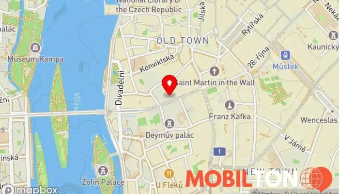 mapa Kozlovna U Paukerta Česká restaurace, Evropská restaurace, Hospoda, Restaurace v Staré Město