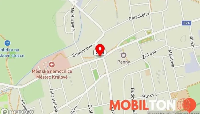 mapa Kulturní Dům Restaurace v 