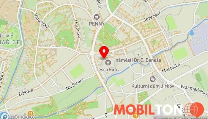 mapa KYOTO FAST FOOD Čínská restaurace v Vinařická e2152