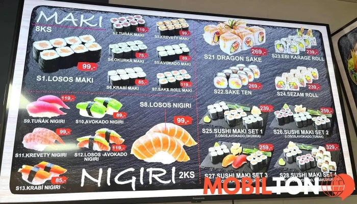 Kyoto Fast Food -  Menu - Vinařická E2152