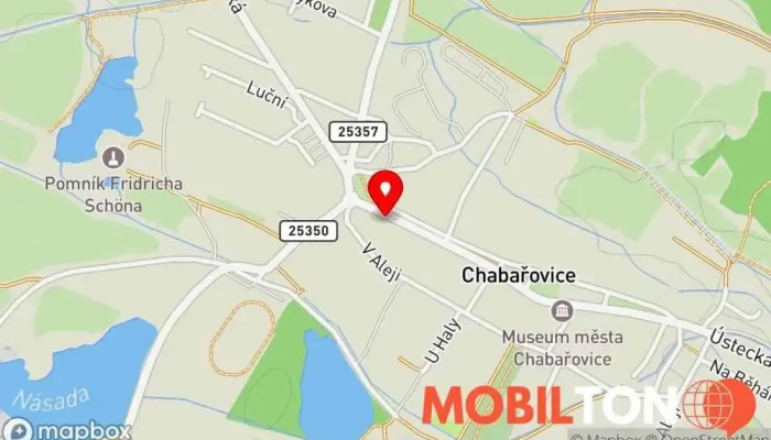 mapa La Familia Kebab Restaurace v Husovo nám. 33