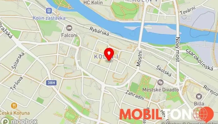 mapa La Farina Ristorante & Pizzeria Restaurace, Kavárna v Kouřimská 9b