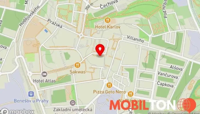 mapa La PAUSA ... ciao Pizzerie, Kavárna, Cukrárna, Restaurace v Masarykovo nám. 5