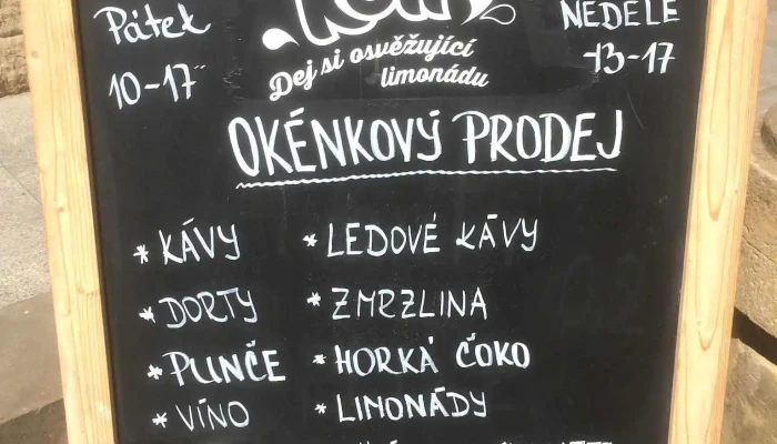 Lazenska Kavarna Menu - 10, U Plovárny 1259
