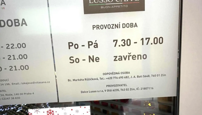 Lusso Caffe -  Katalog - Jana Antonína Bati 5648