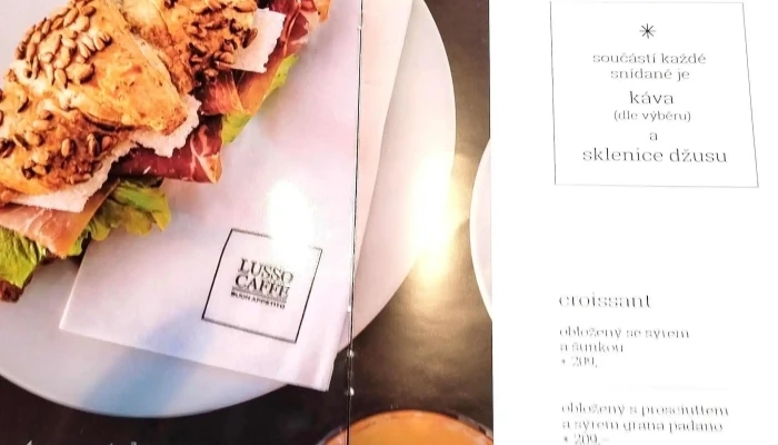 Lusso Caffe -  Kavarna čajovna - Jana Antonína Bati 5648