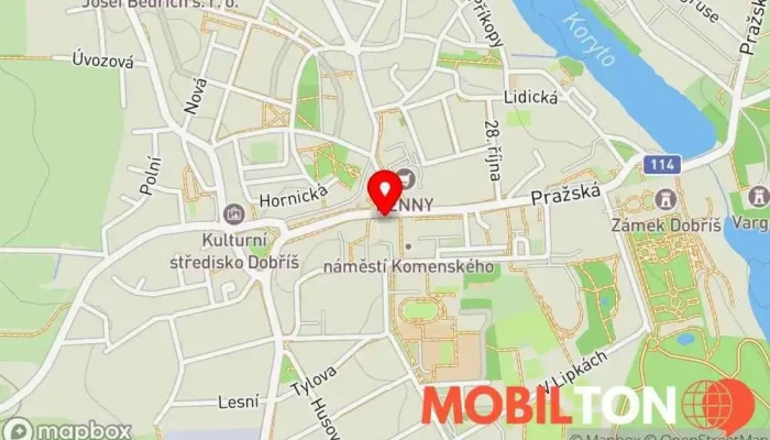 mapa MAGIC BURGER Rychlé občerstvení, Kuřecí speciality, Hamburgerová restaurace, Prodejna salátů v Mírové nám. 37