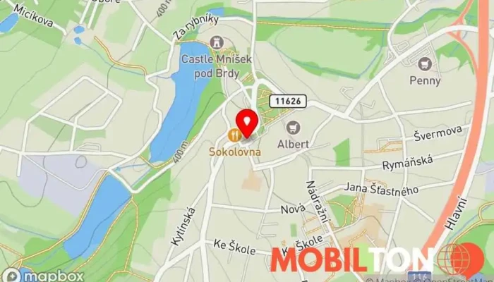 mapa Malý mnich café Kavárna / Čajovna, Snídaňová restaurace, Cukrárna, Vinárna v náměstí F. X. Svobody 54