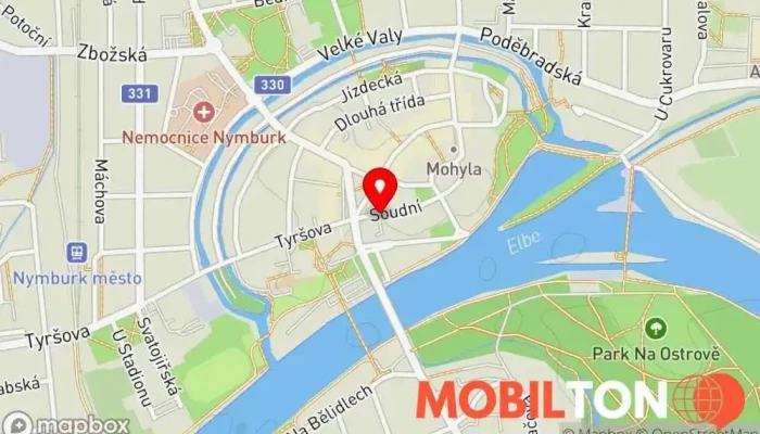 mapa Mama Viet restaurant Vietnamská restaurace v Soudní 18