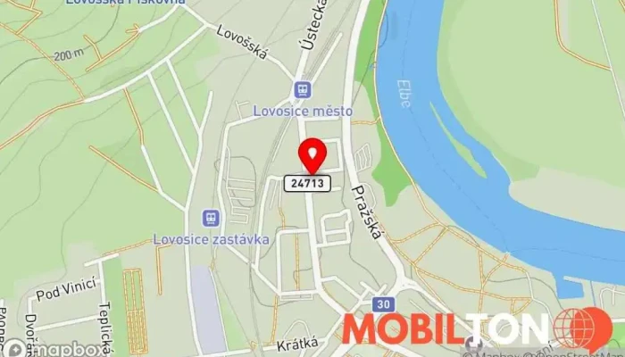 mapa Mandl Hospoda v Dlouhá 666/68