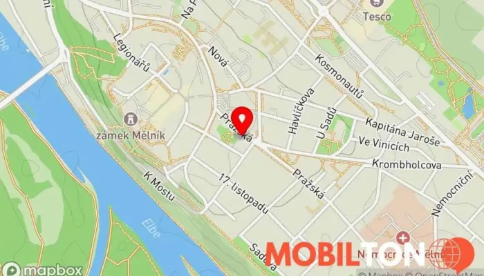 mapa Martin Růzha - Lahůdky Mělník Lahůdky, Bistro, Cateringové služby, Řeznictví v Pražská 226/6