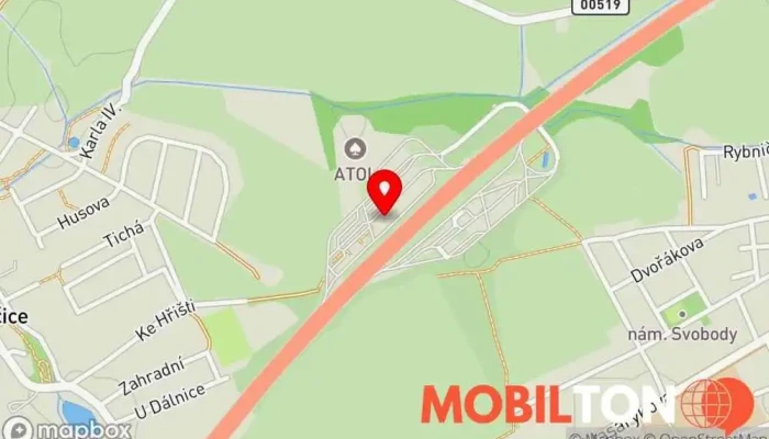 mapa McDonald's Restaurace, Americká restaurace, Snídaňová restaurace, Rychlé občerstvení, Hamburgerová restaurace v Rudná