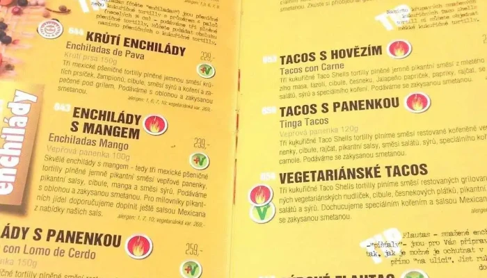 Mexicka Restaurace La Paz Beroun Menu - Závodí