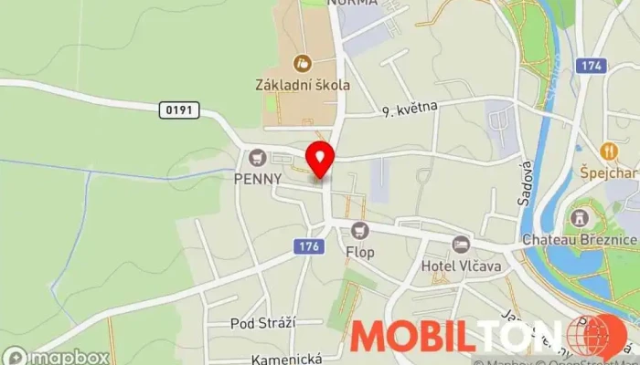 mapa Mia PIZZA - KEBAB Pizzerie v Rožmitálská 96