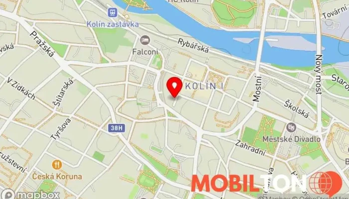 mapa Michal Poseděl - Servis mobilních telefonů Opravna mobilních telefonů v Kolín I
