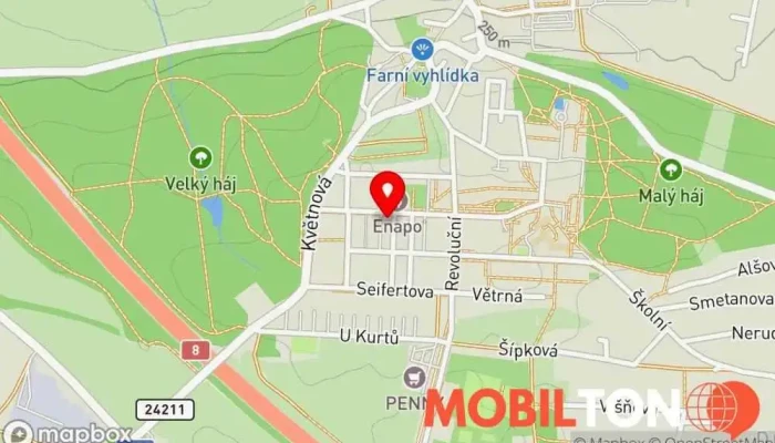 mapa MIKRO BISTRO Bistro v Horní nám. 248