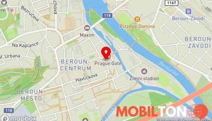 mapa MIPAHA cafe Kavárna v Centrum