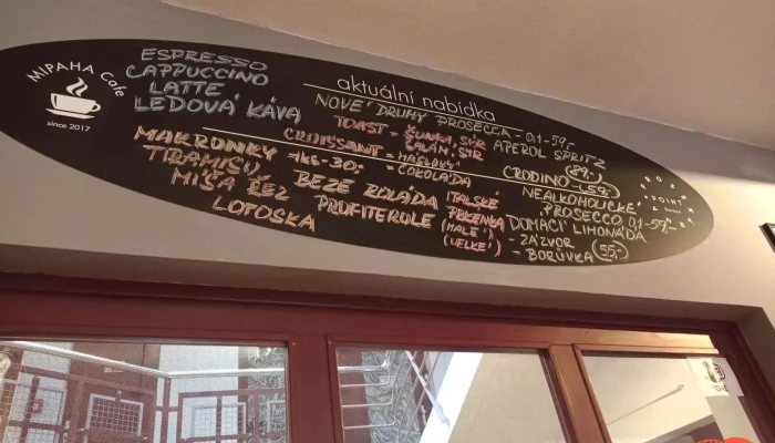 Mipaha Cafe -  Menu - Centrum