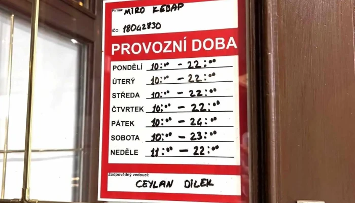 Miro kebab - 464 01 Frýdlant V Čechách