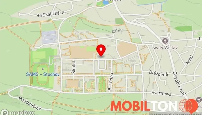 mapa Miška Café Kavárna v Jaroslava Šípka 486