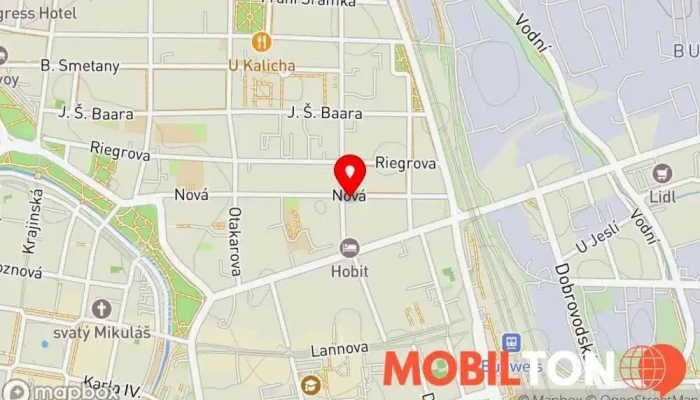 mapa MK-Mobily Opravna mobilních telefonů v 3 České Budějovice-České Budějovice 3 CZ, Lipenská 1974/12