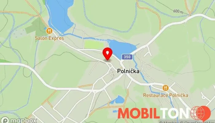 mapa Mobil servis Polnička Opravna elektroniky v Polnička