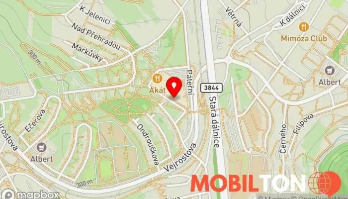 mapa Mobil s.r.o. Opravna mobilních telefonů v Brno-Bystrc