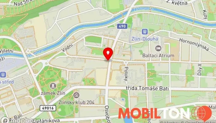 mapa MOBIL4YOU, Dlouhá 122 Prodej mobilních telefonů, Prodej elektroniky v Dlouhá 122